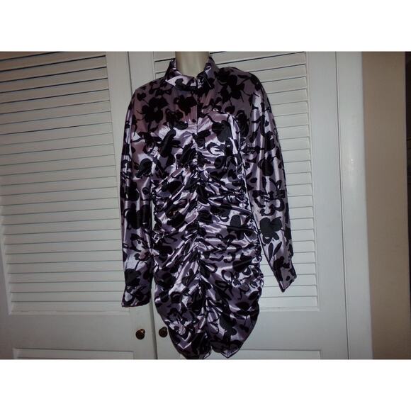 New with‎ Tags Zara The Dita Dress Avant Garde Sexy Ruched S - Picture 1 of 5